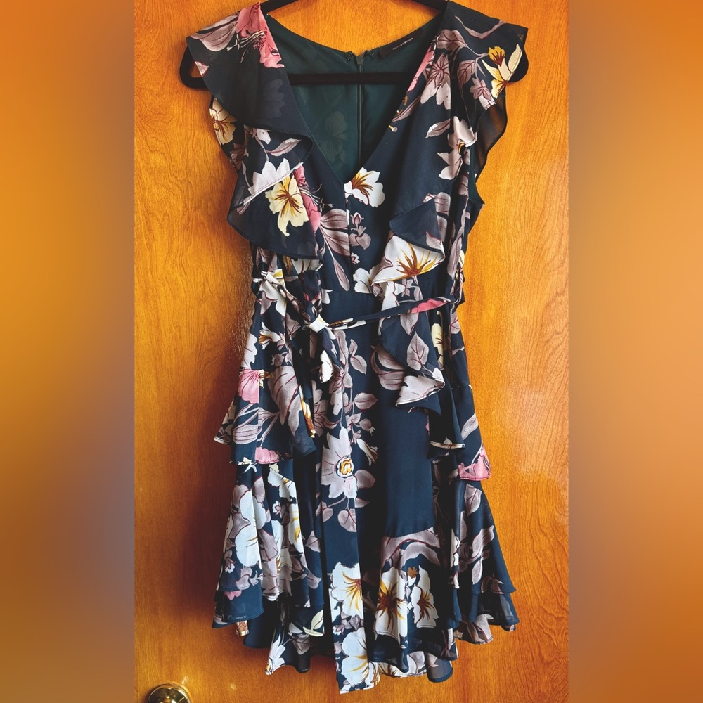 Revolve Olivaceous Ruffle Mini Dress size small